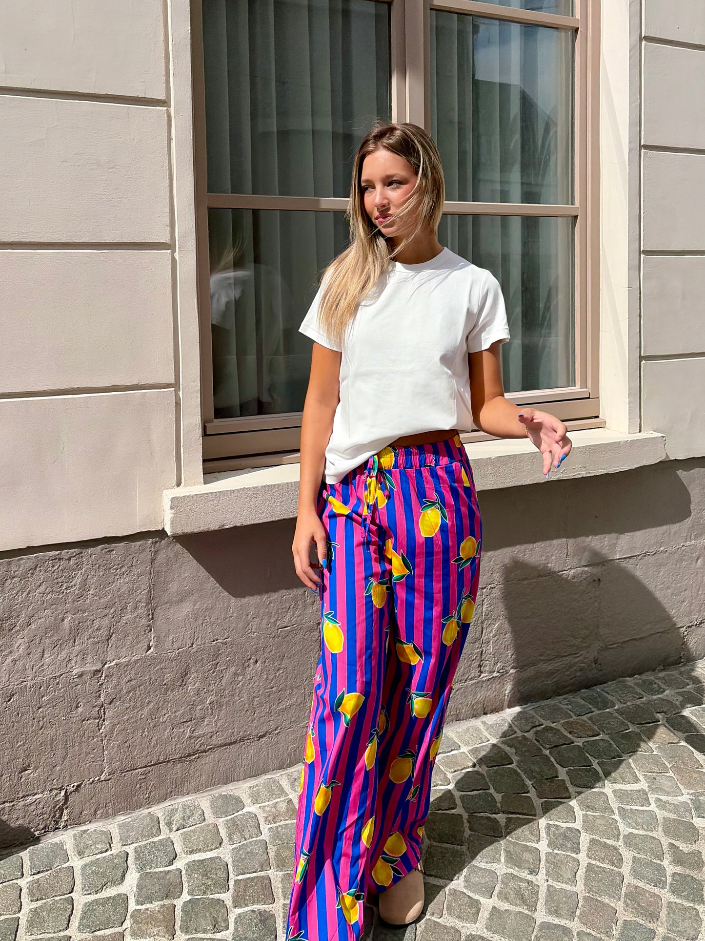 Pantalon fushia - CITRON