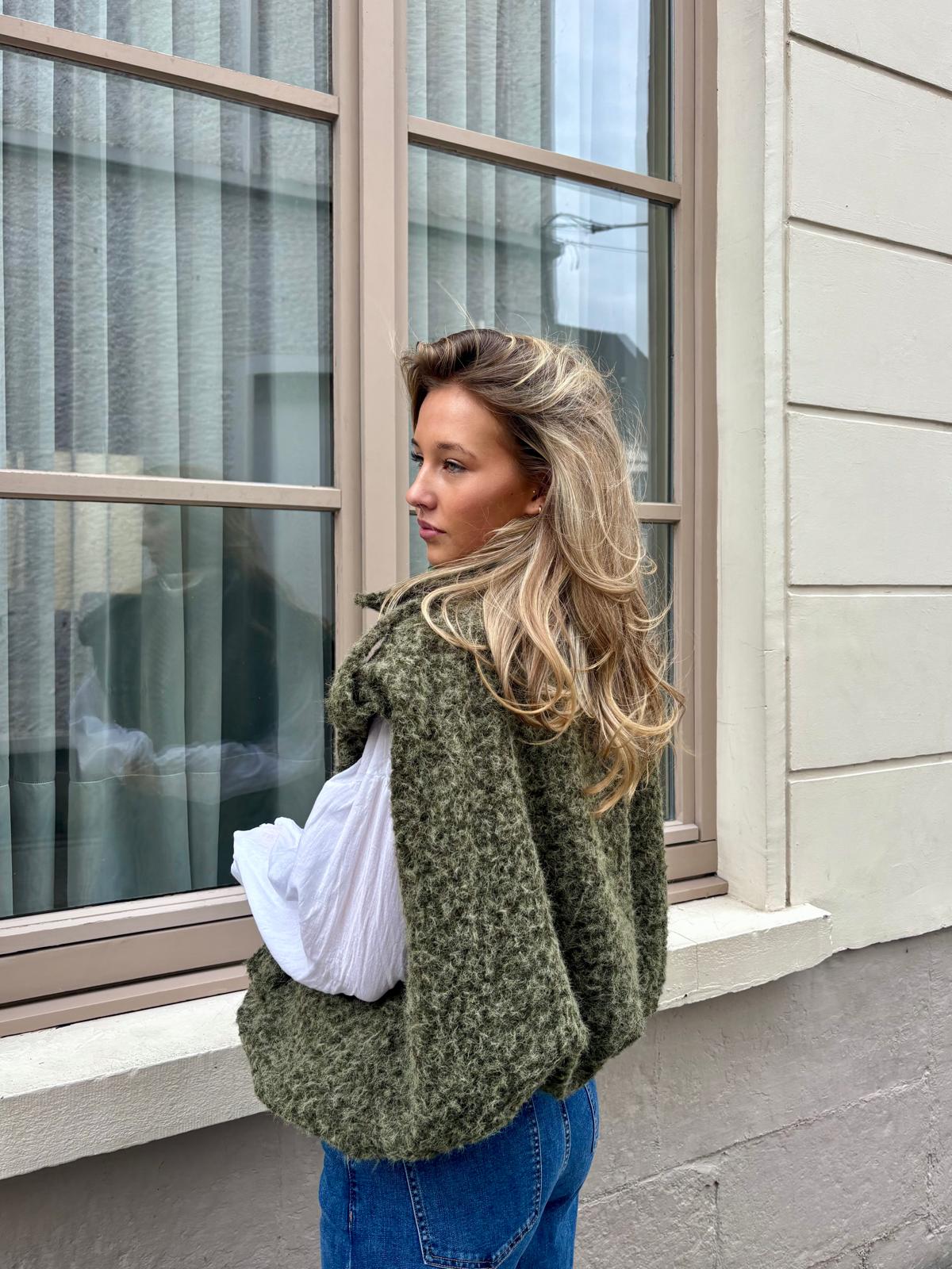 Veste kaki - NATHALYA