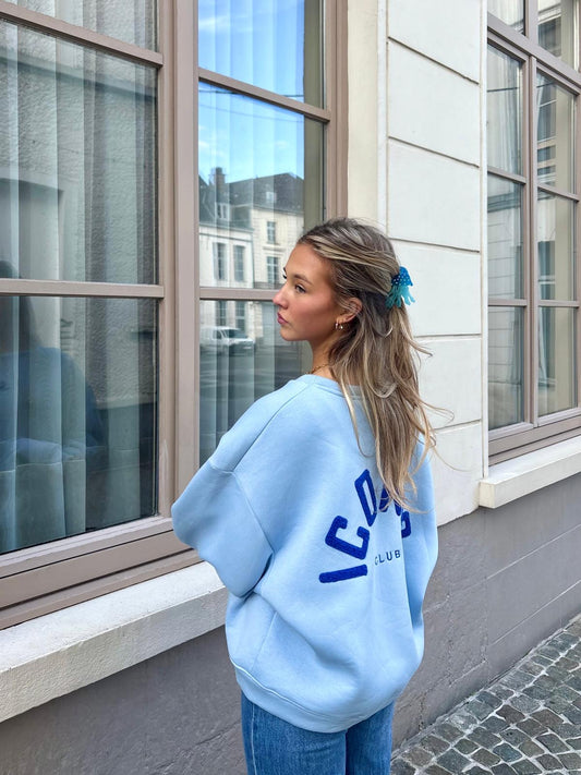 Sweat bleu - ICONIC