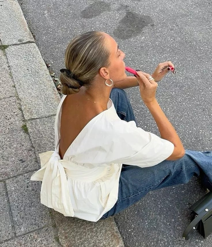 Blouse blanche - MIRIAM