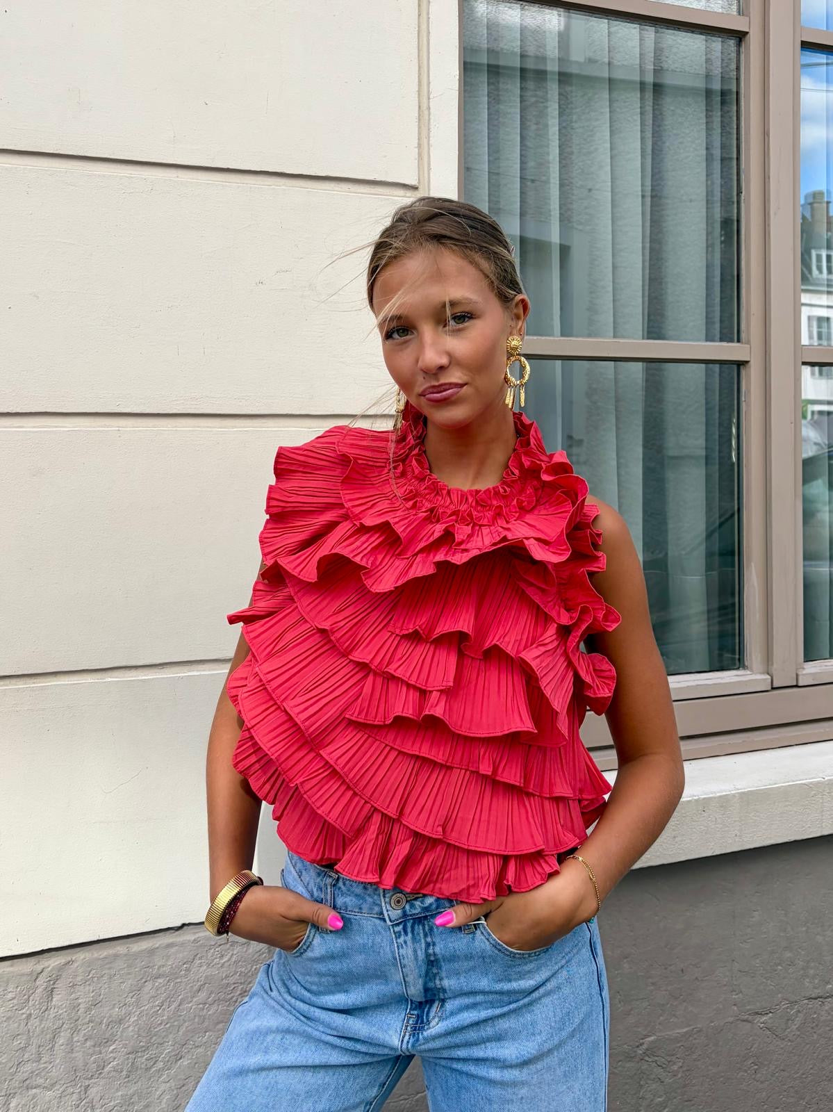Haut rouge - MELO
