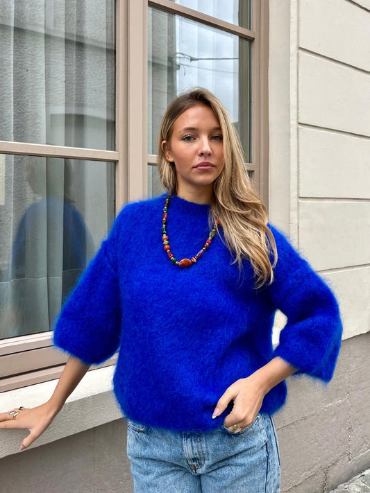 Pull bleu royal - ANDRÉA