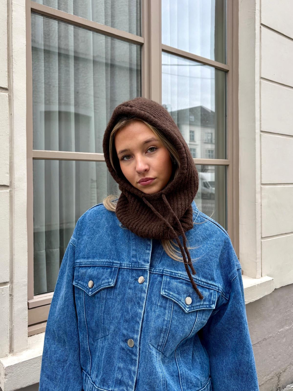 Cagoule marron - MIA