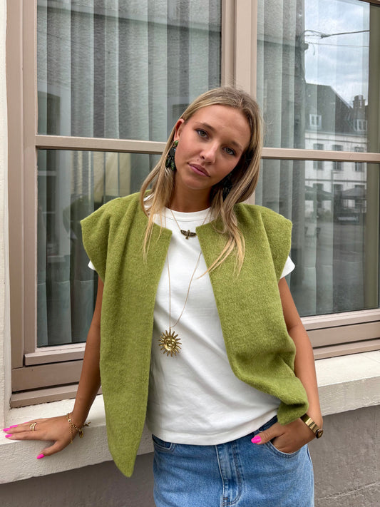 Gilet olive - CARLA