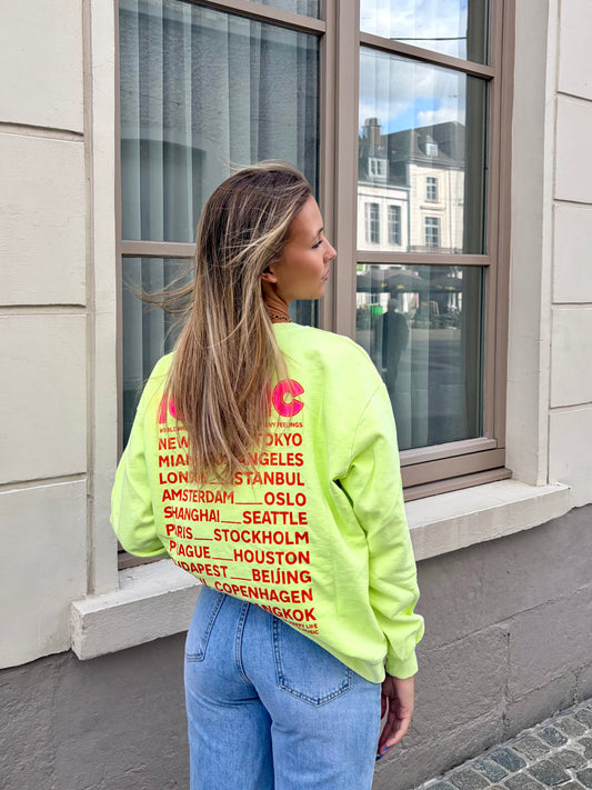 Sweat jaune - ICONIC