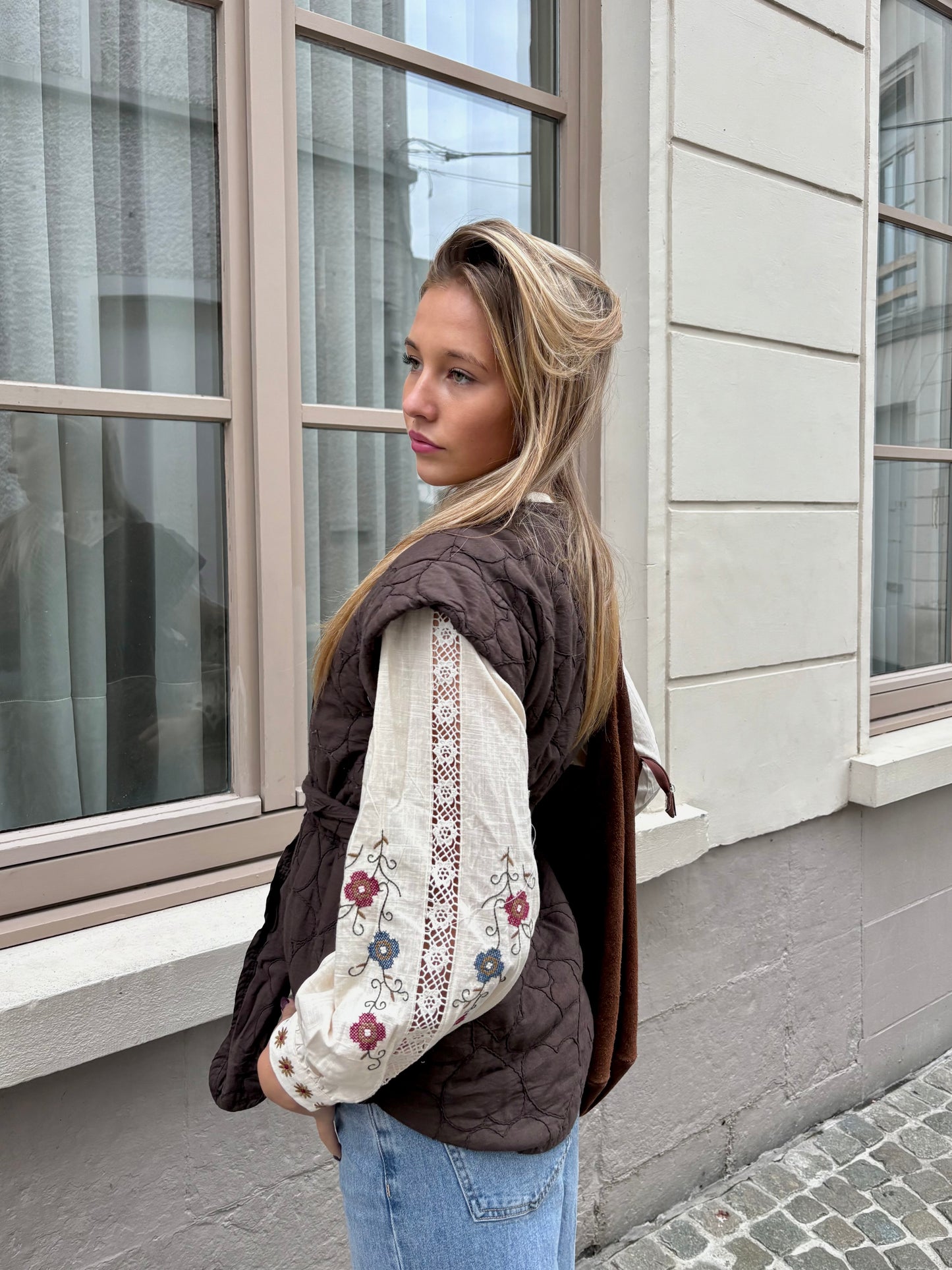 Veste marron - TANIA