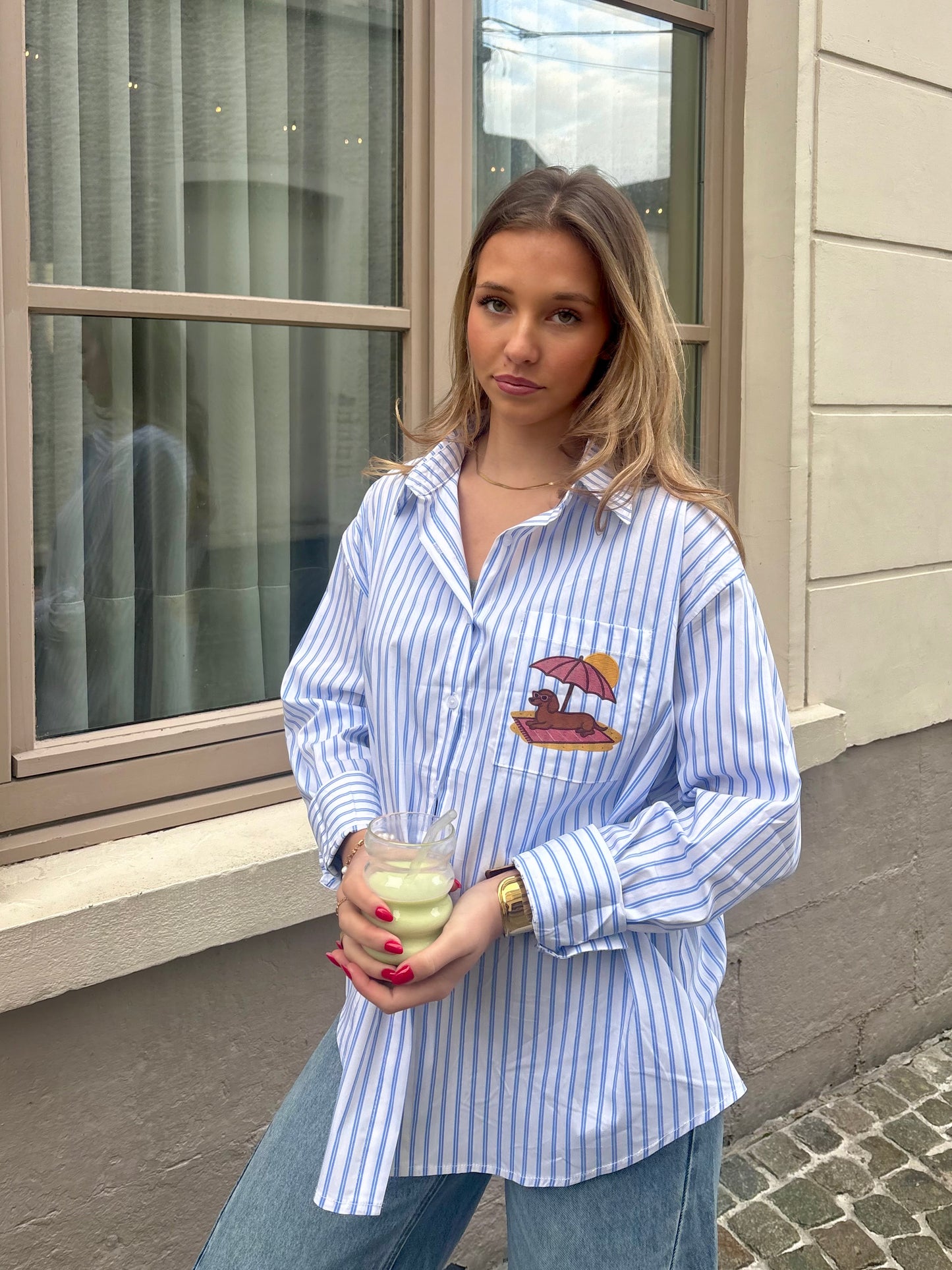 Chemise bleu - TECKEL