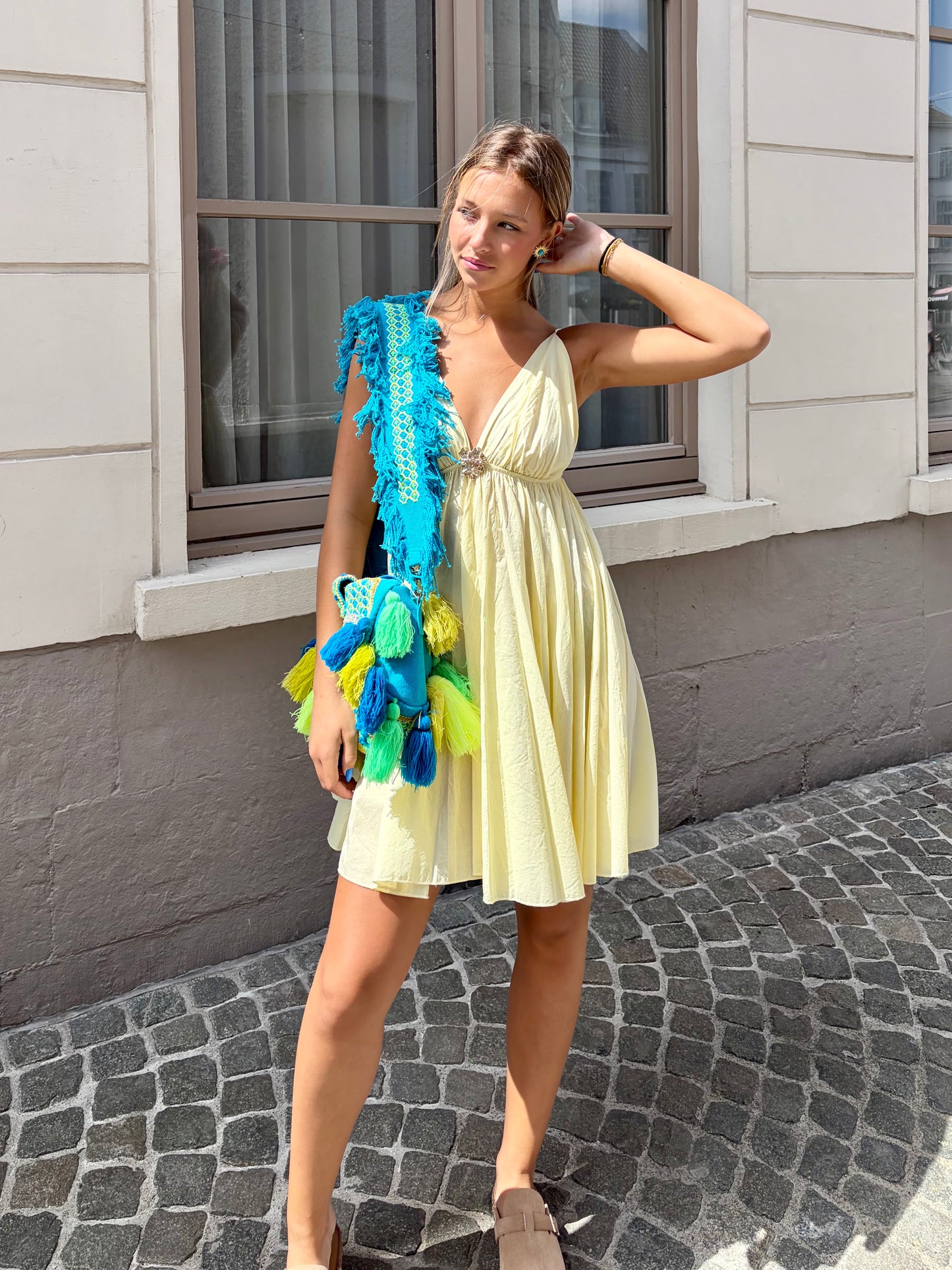 Robe jaune - TANIA