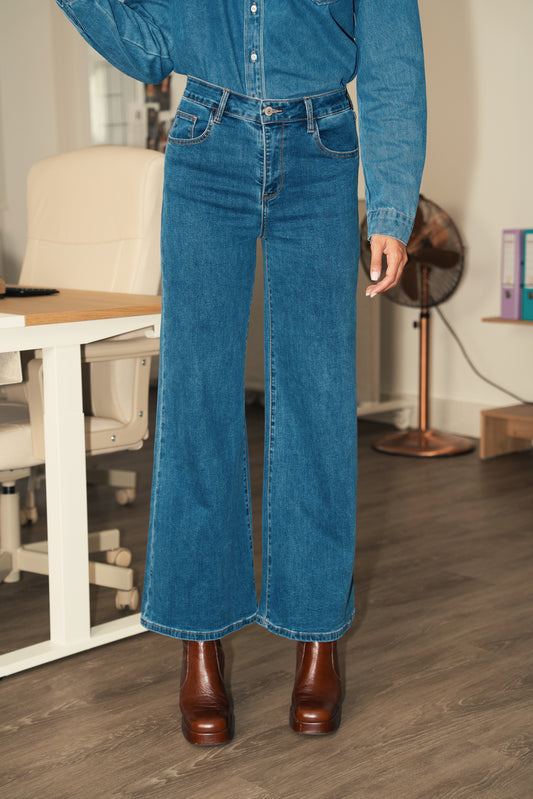 Jeans wide petite - PAOLA