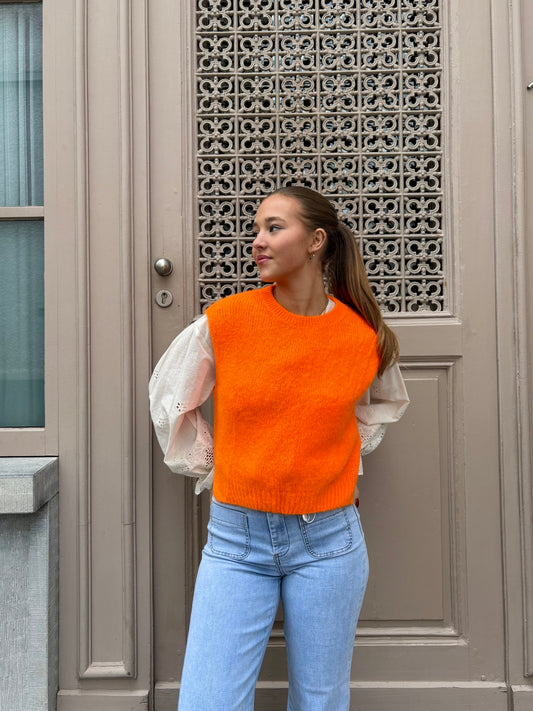 Pull orange fluo - LOLA