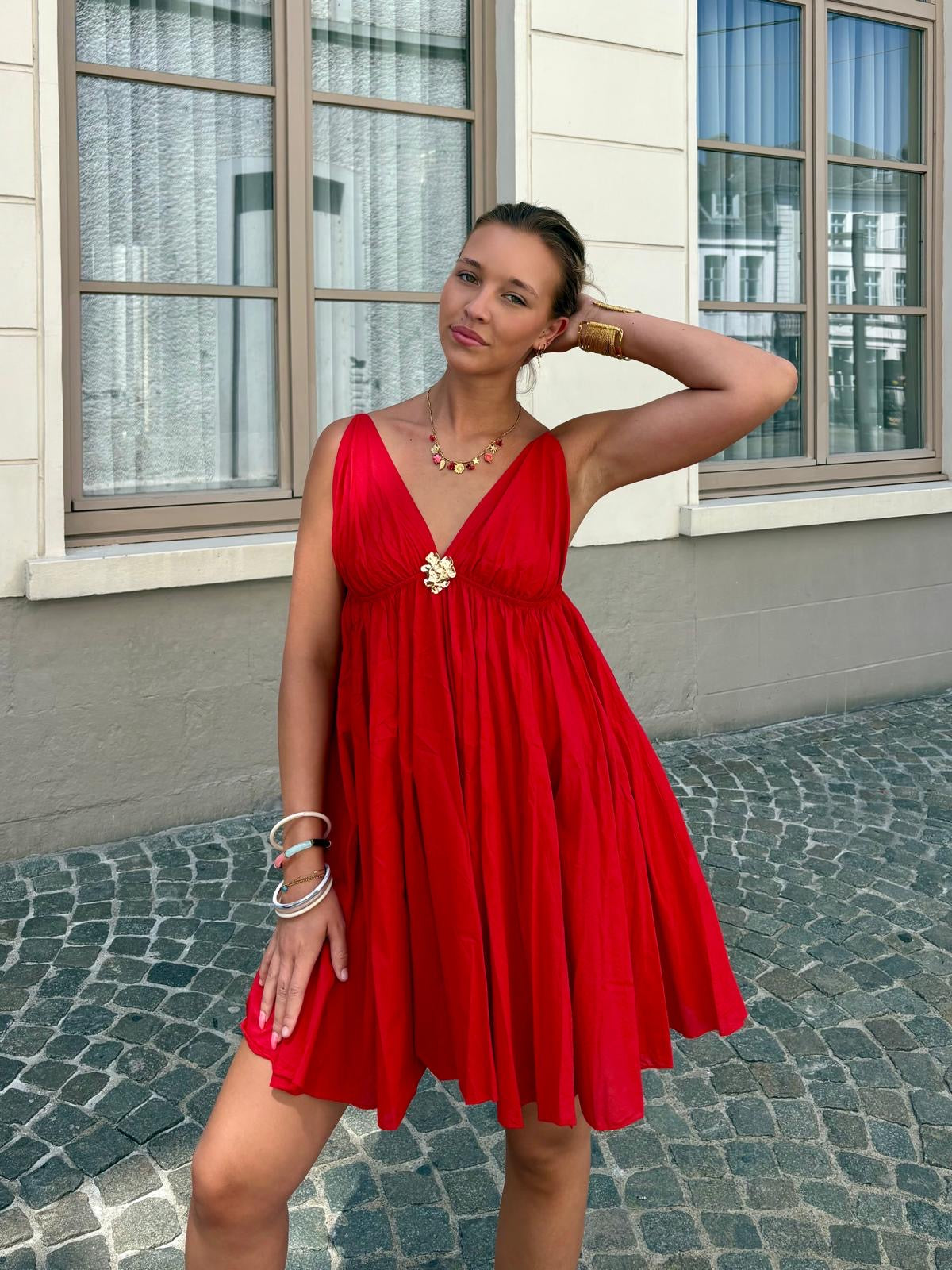 Robe rouge - TANIA