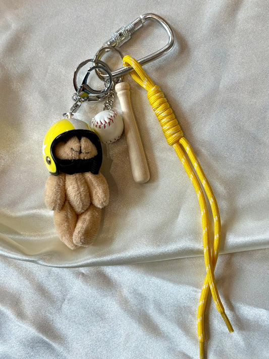 Accessoire de sac jaune - OURS