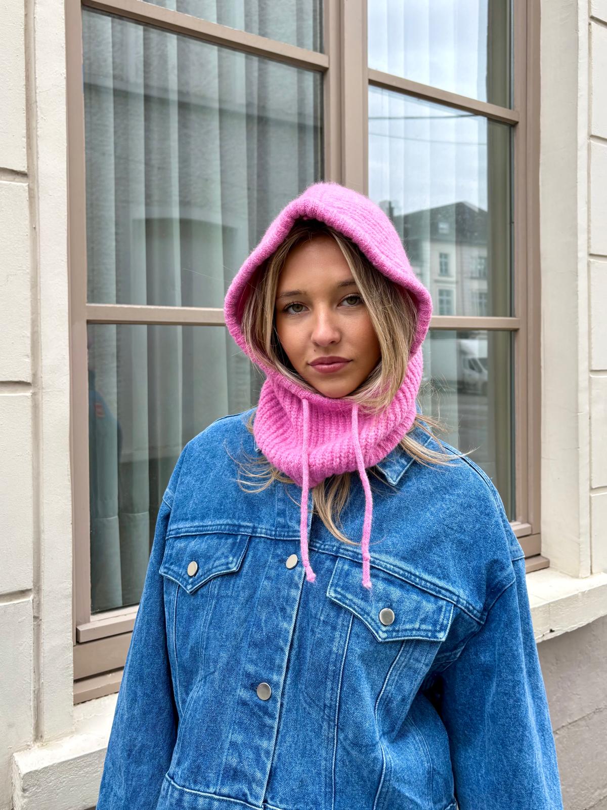 Cagoule rose - MIA