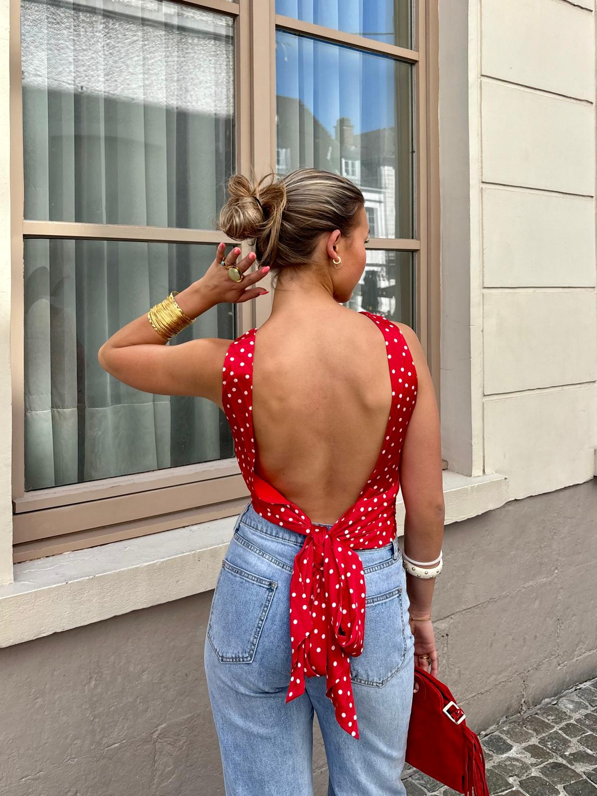 Haut rouge - POIS