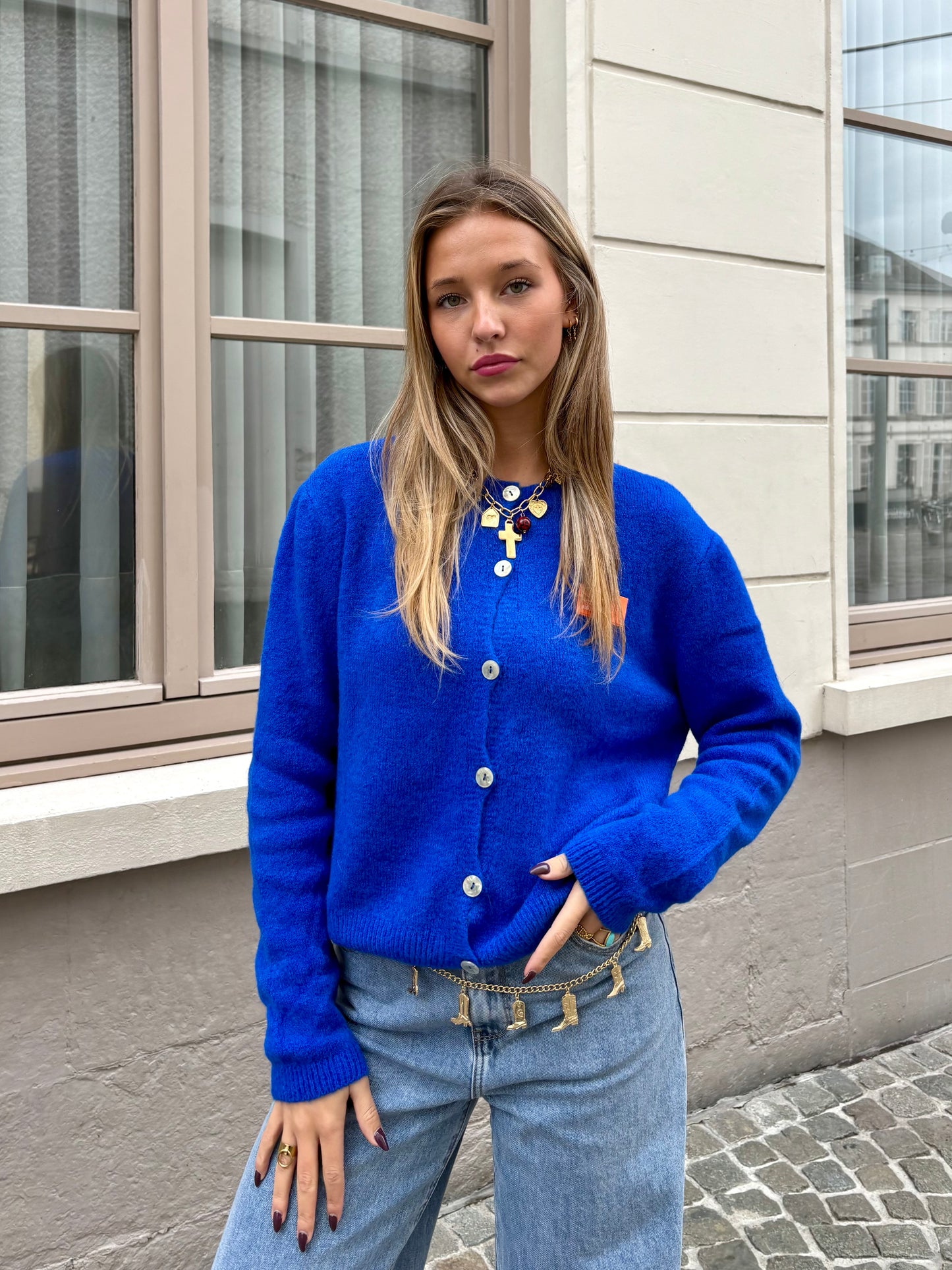Gilet bleu - FILA