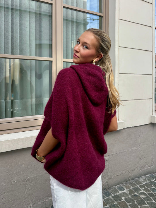 Pull bordeaux - FLAVIE
