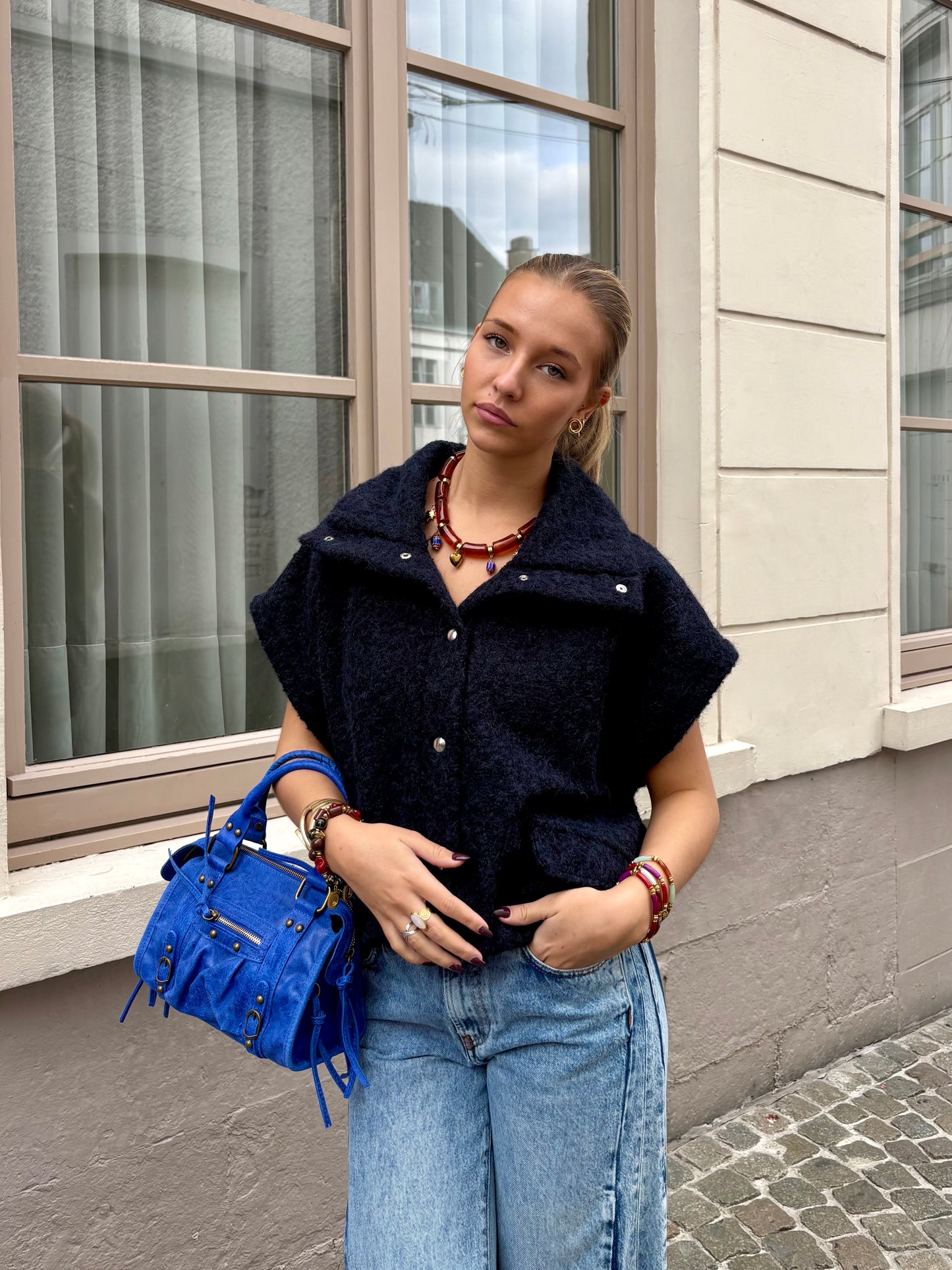 Veste bleu marine - LINE