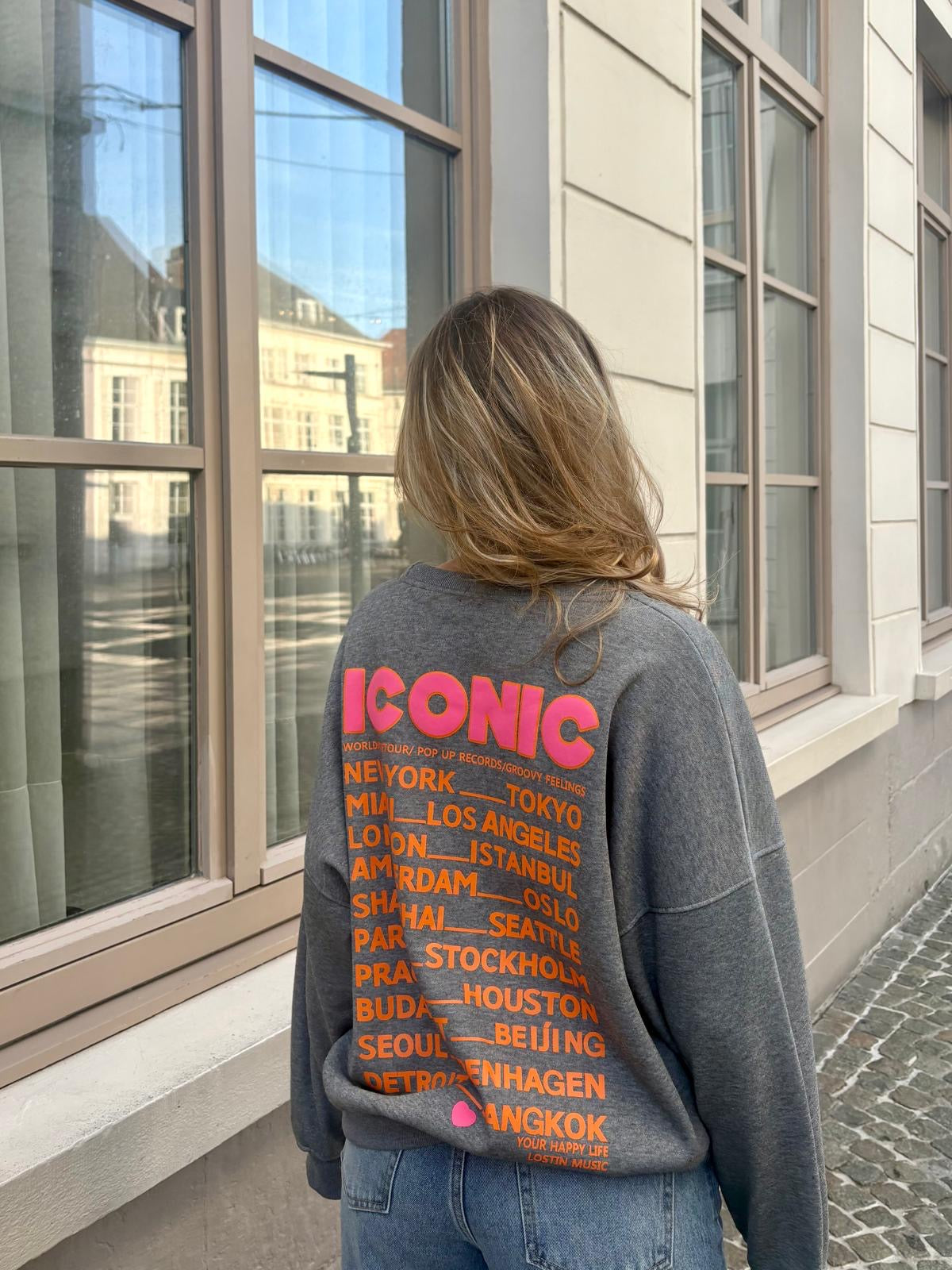 Sweat gris - ICONIC