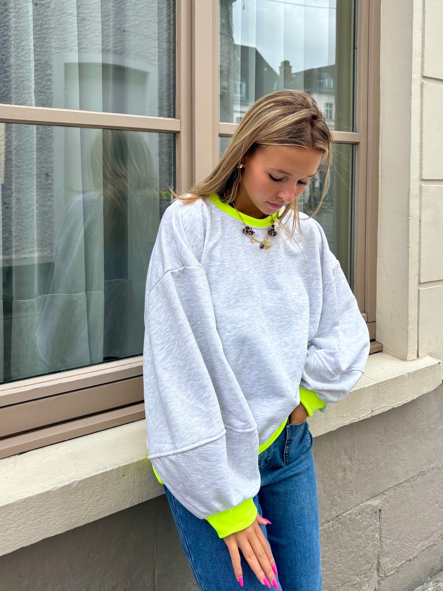 Pull gris - CLAUDIA