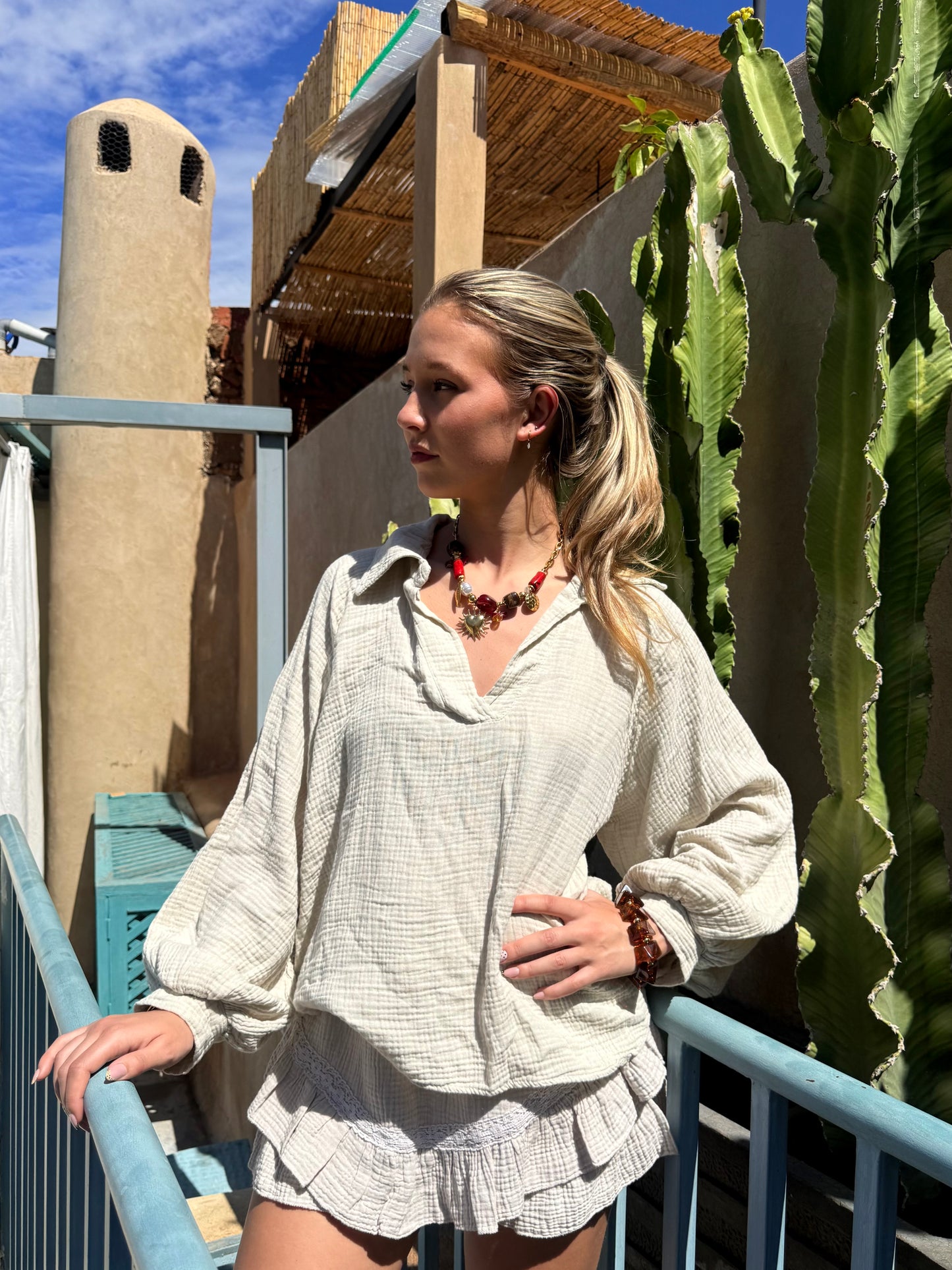 Ensemble beige - GAELLE