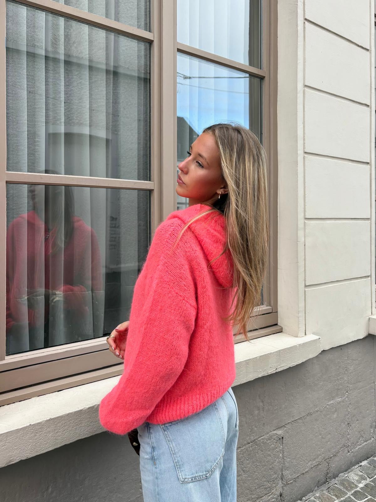 Gilet corail - MONICA