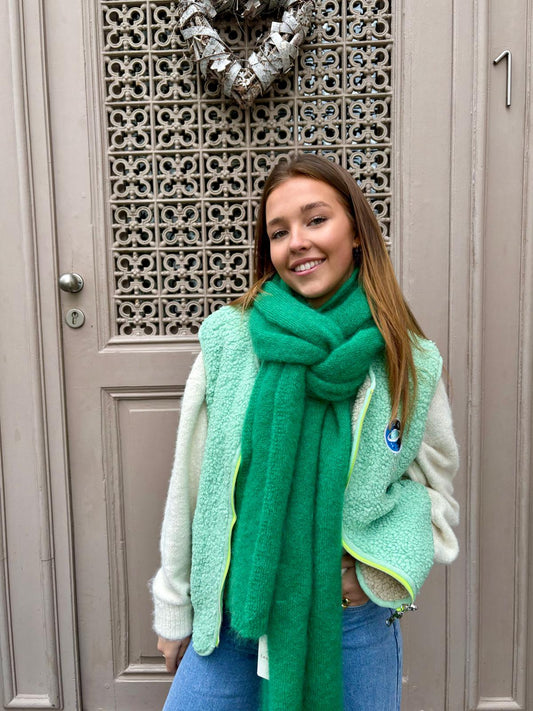 Écharpe verte - SABINE