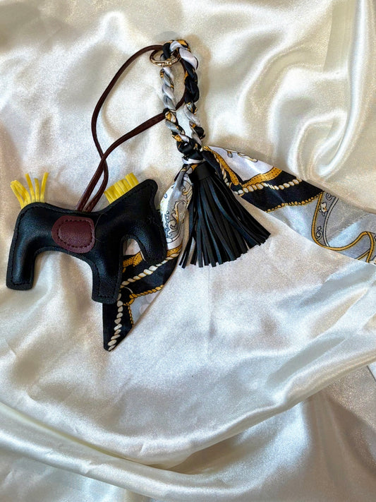 Accessoire de sac noir - CHEVAL