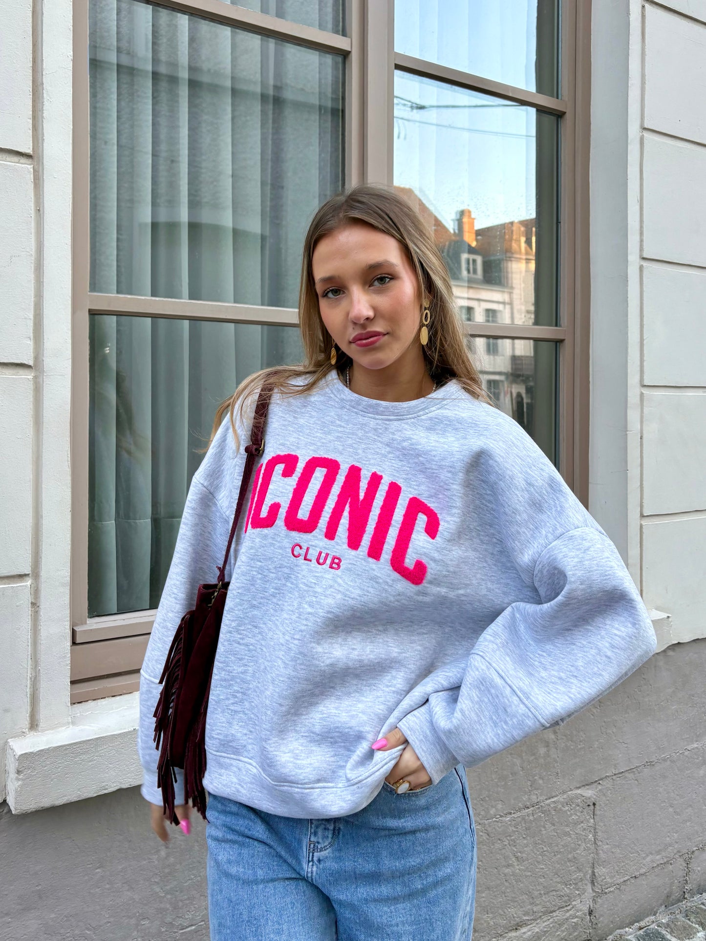 Sweat gris - ICONIC
