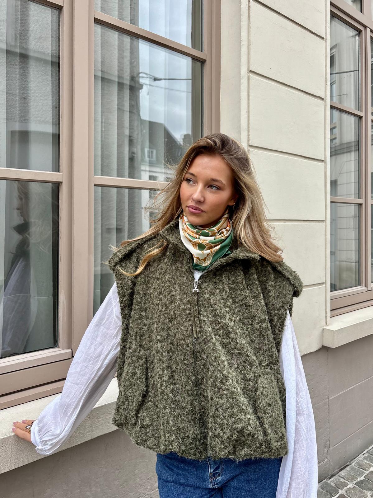 Veste kaki - NATHALYA