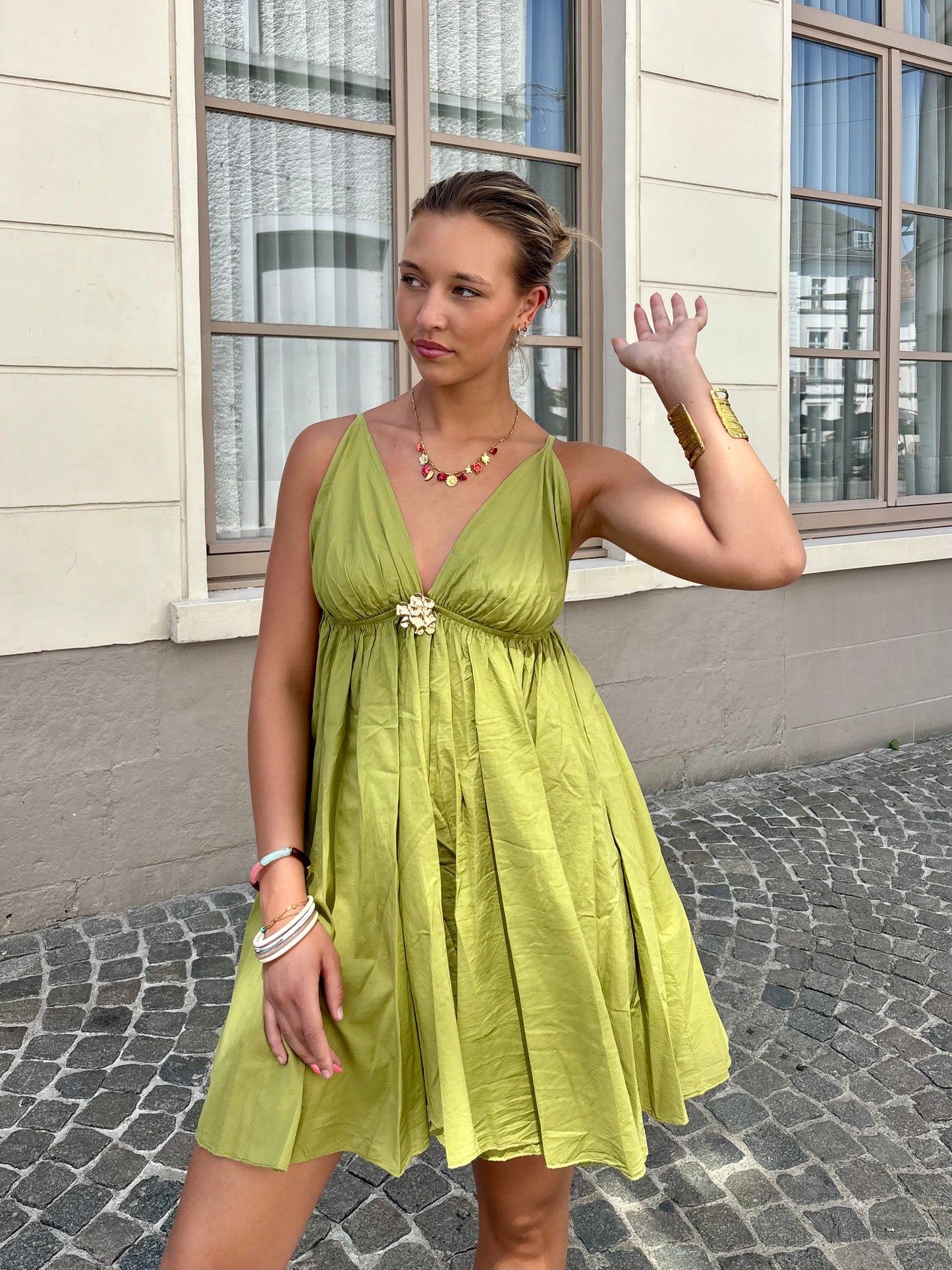 Robe verte - TANIA