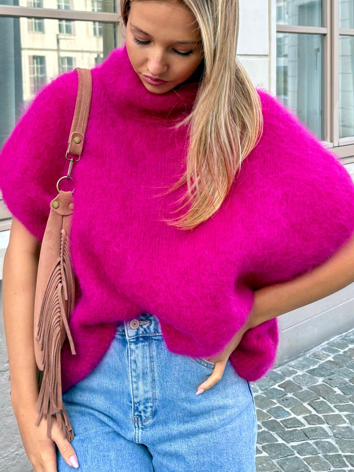 Pull framboise - LOANA