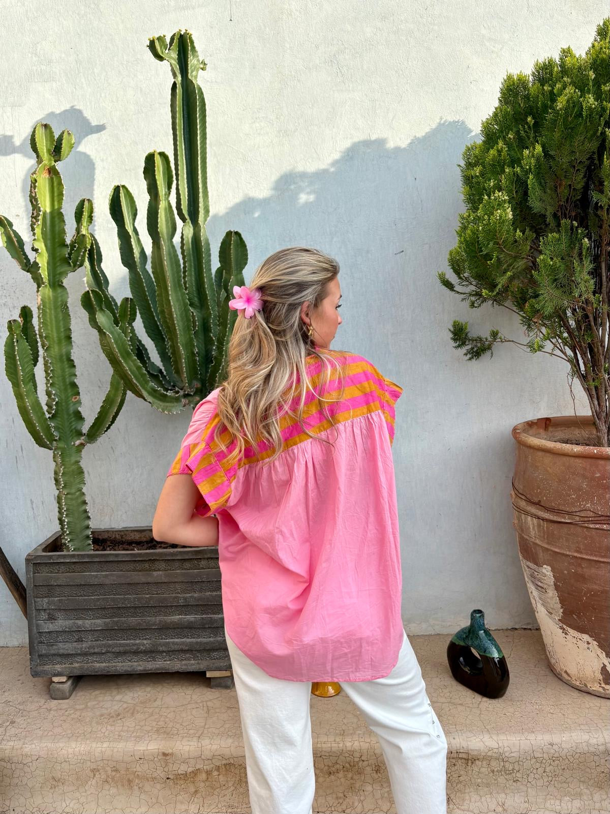 Chemise rose - COLIE