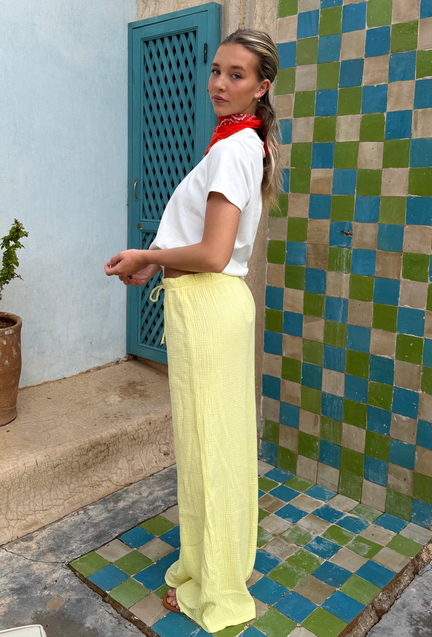 Pantalon jaune - MANON