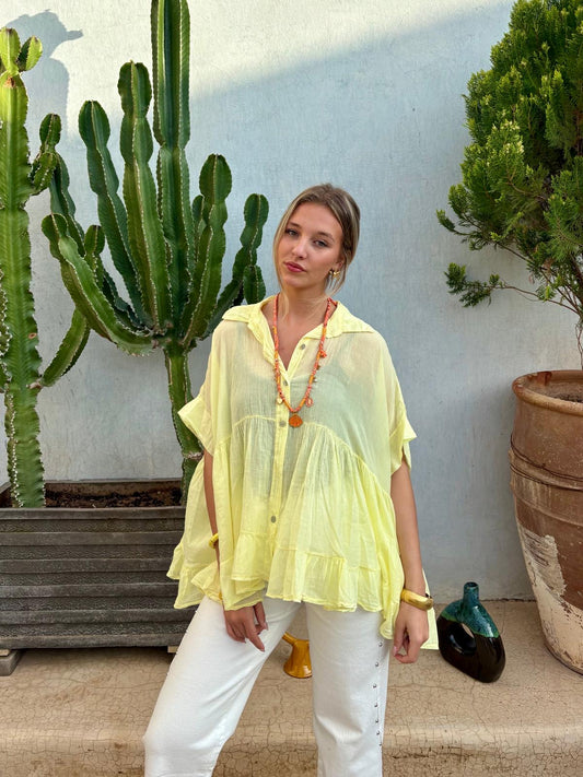 Chemise jaune - TIA
