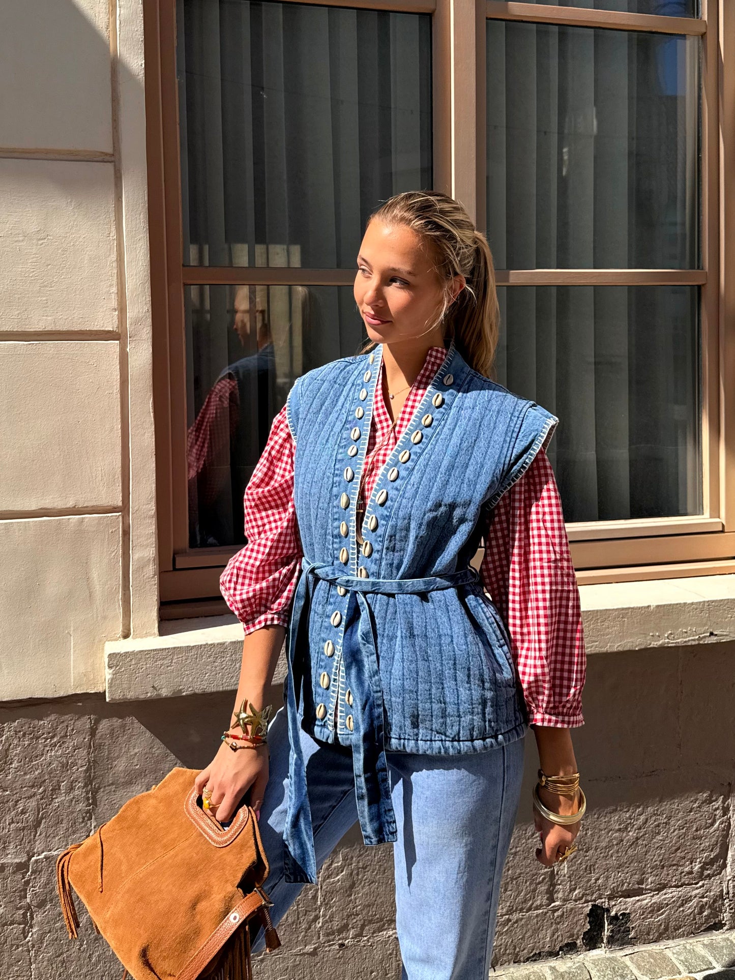 Boléro en jeans - SYLVIA