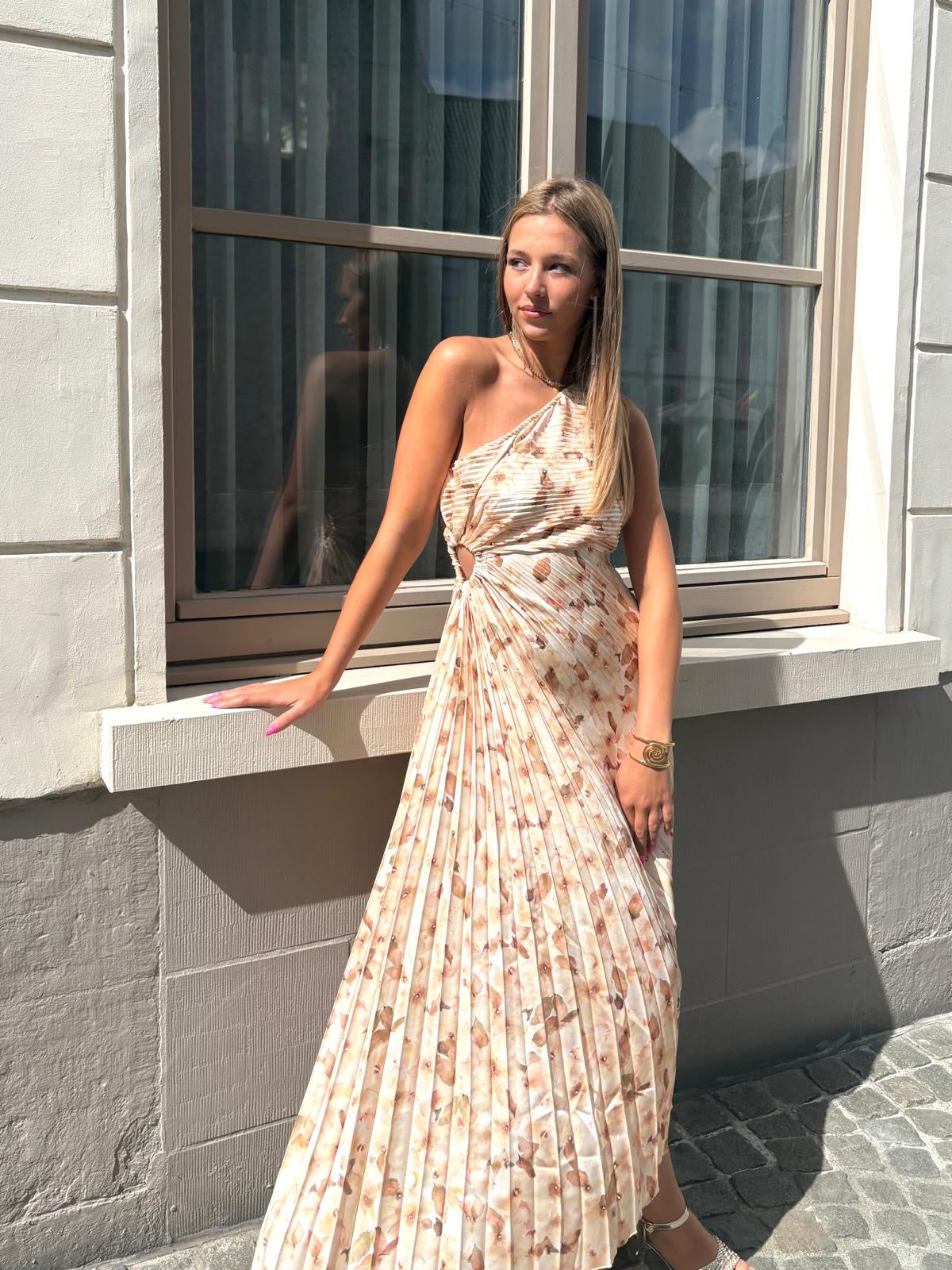 Robe beige - TESS