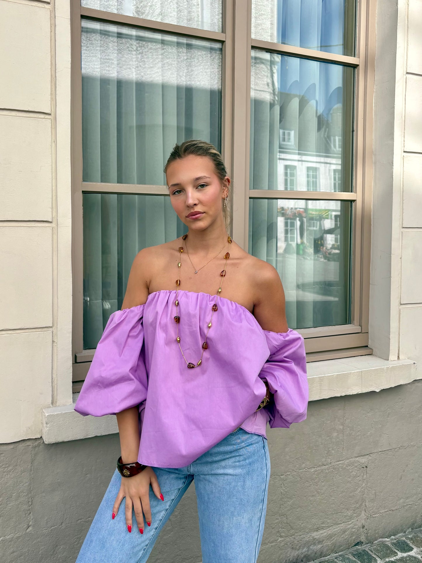 Haut mauve - MAYA