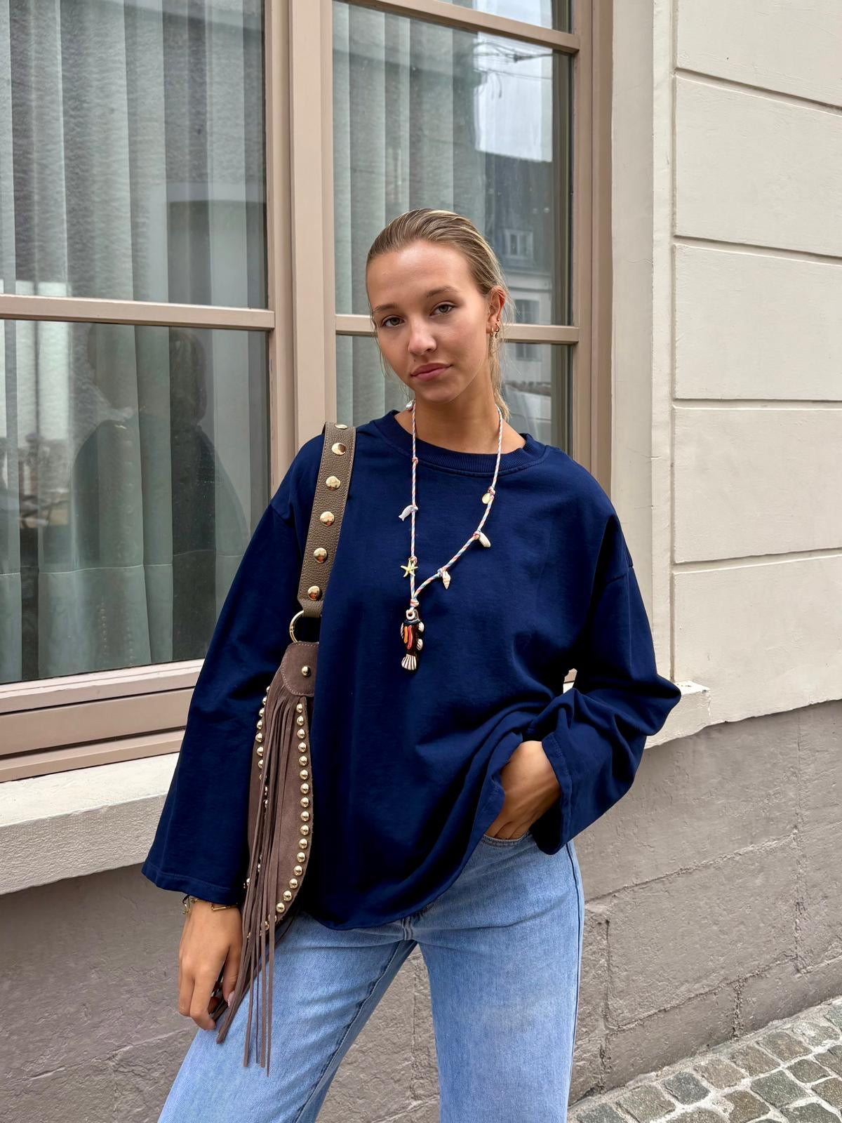 Pull bleu marine - FANY