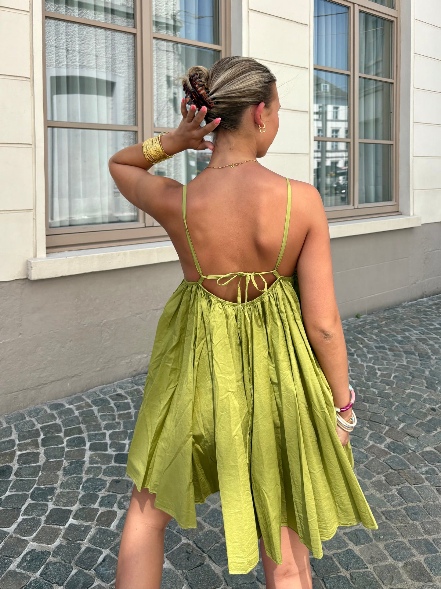 Robe verte - TANIA