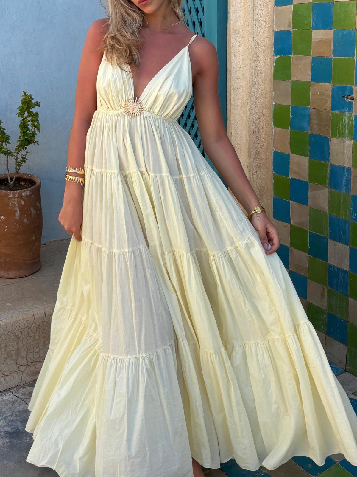 Robe jaune - SOLEIL