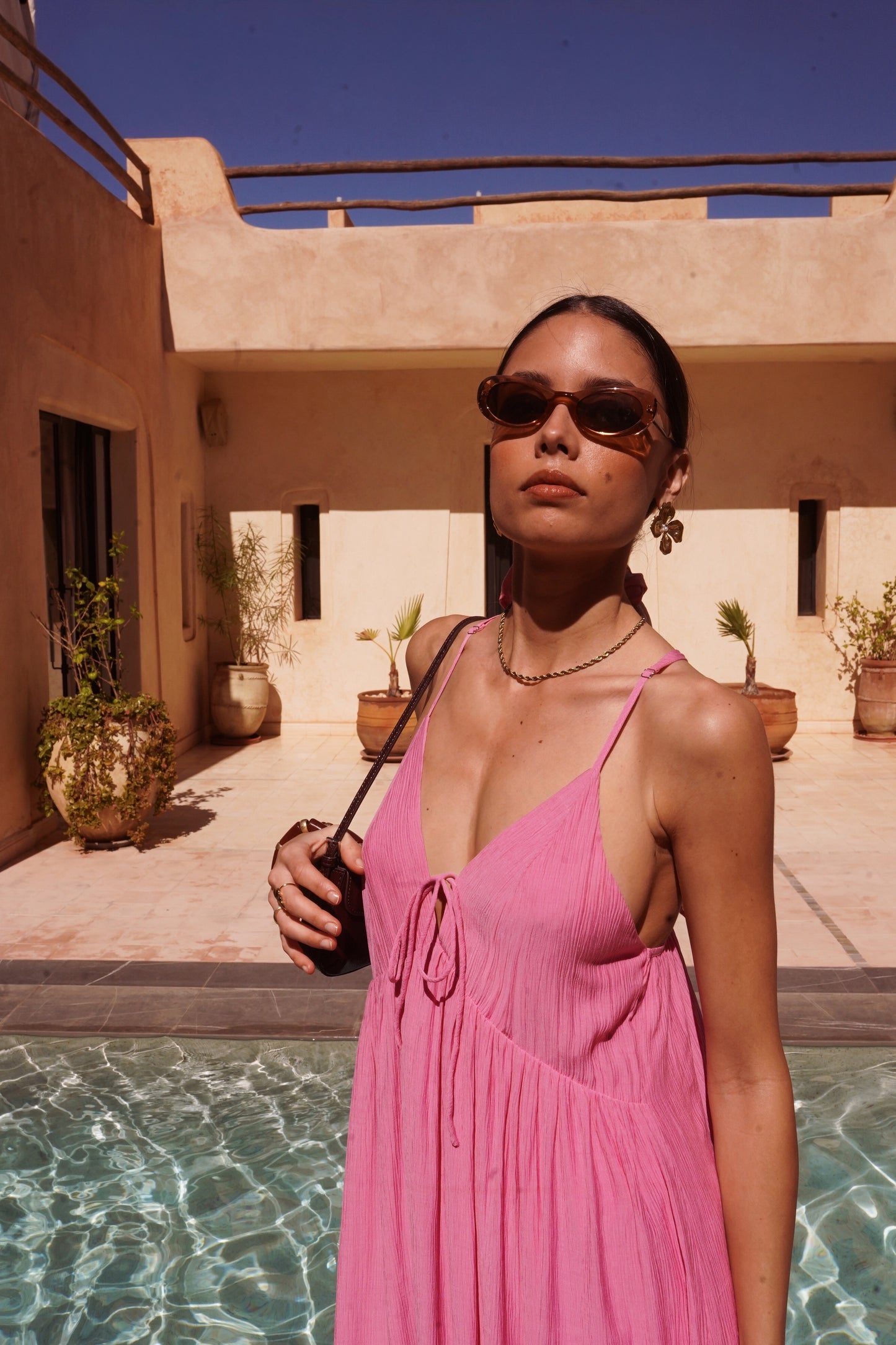 Robe rose - FANNY