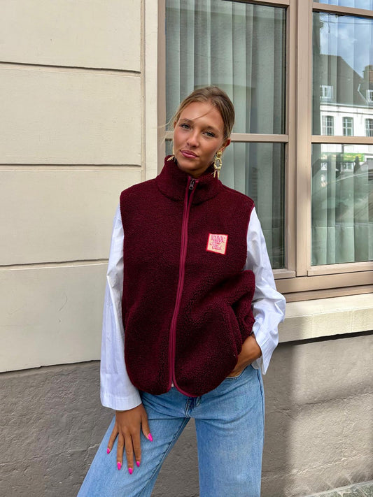 Veste bordeaux - MONI