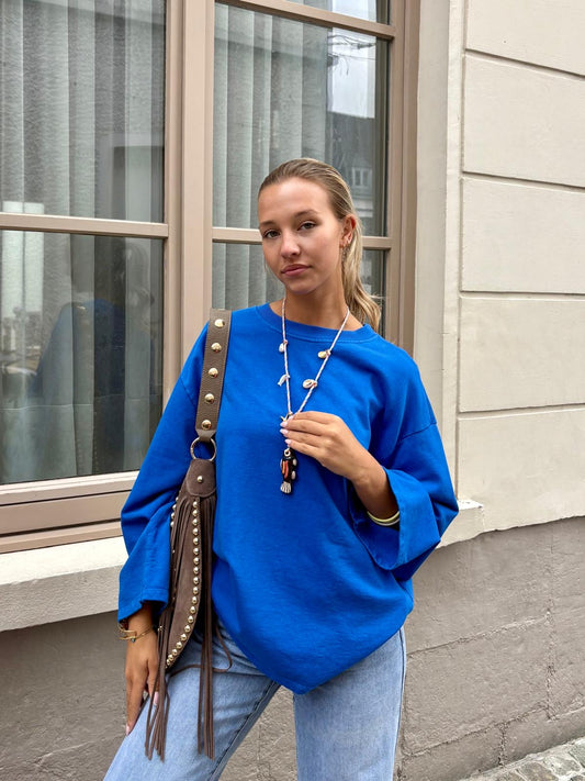 Pull bleu roi - FANY