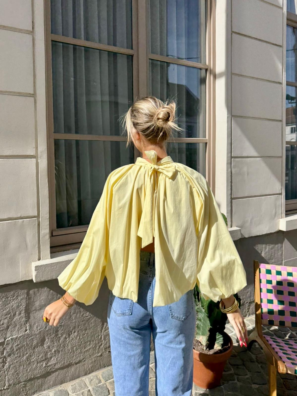 Haut jaune - SOLÈNE