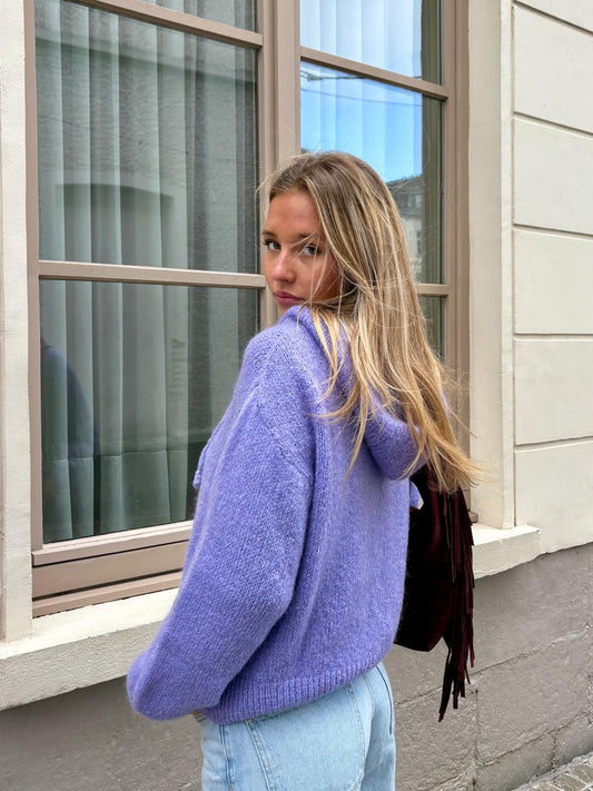 Gilet parme - MONICA