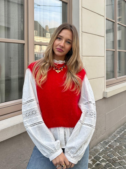 Pull rouge - RANIA