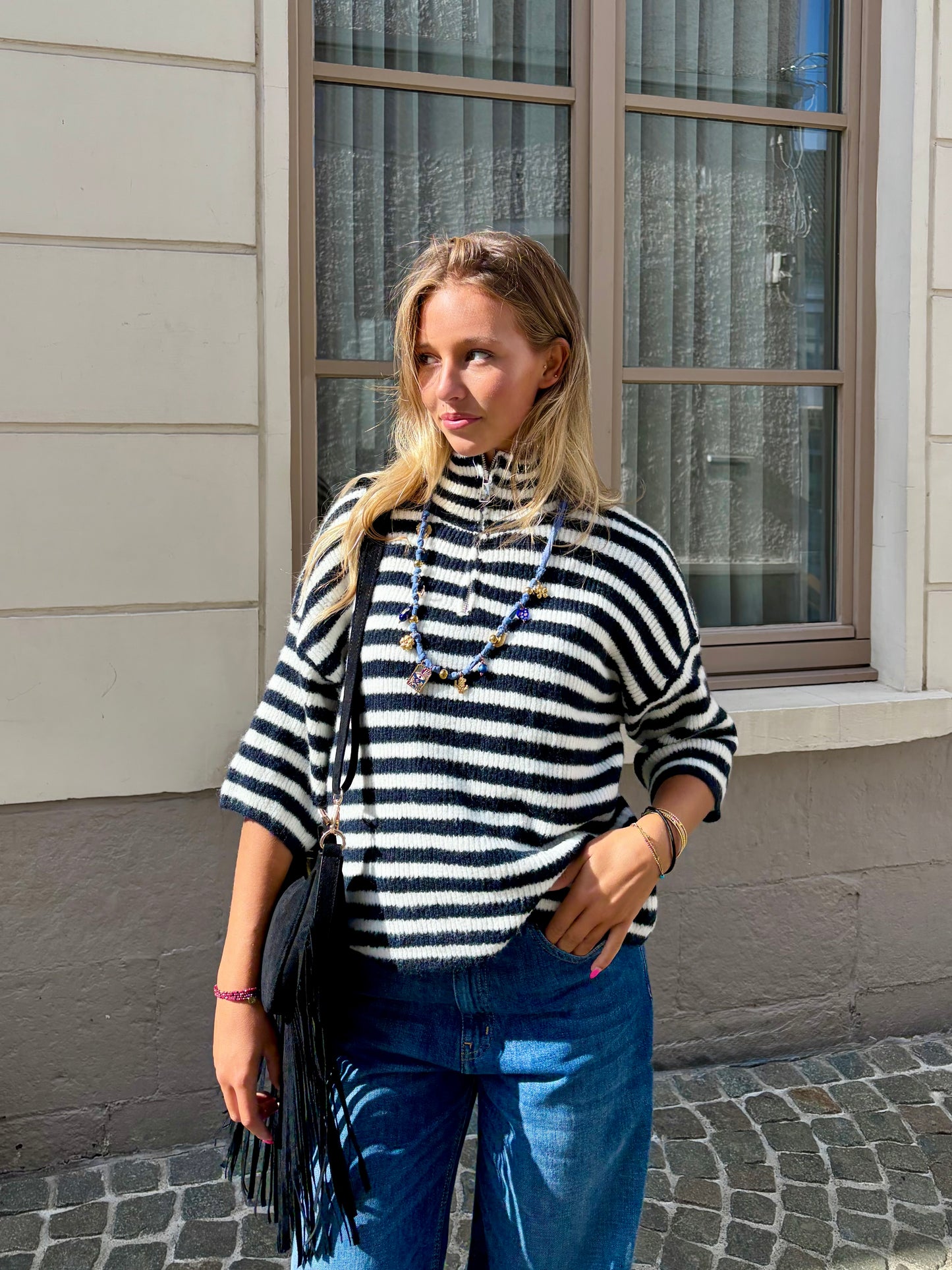 Pull bleu - ALINE
