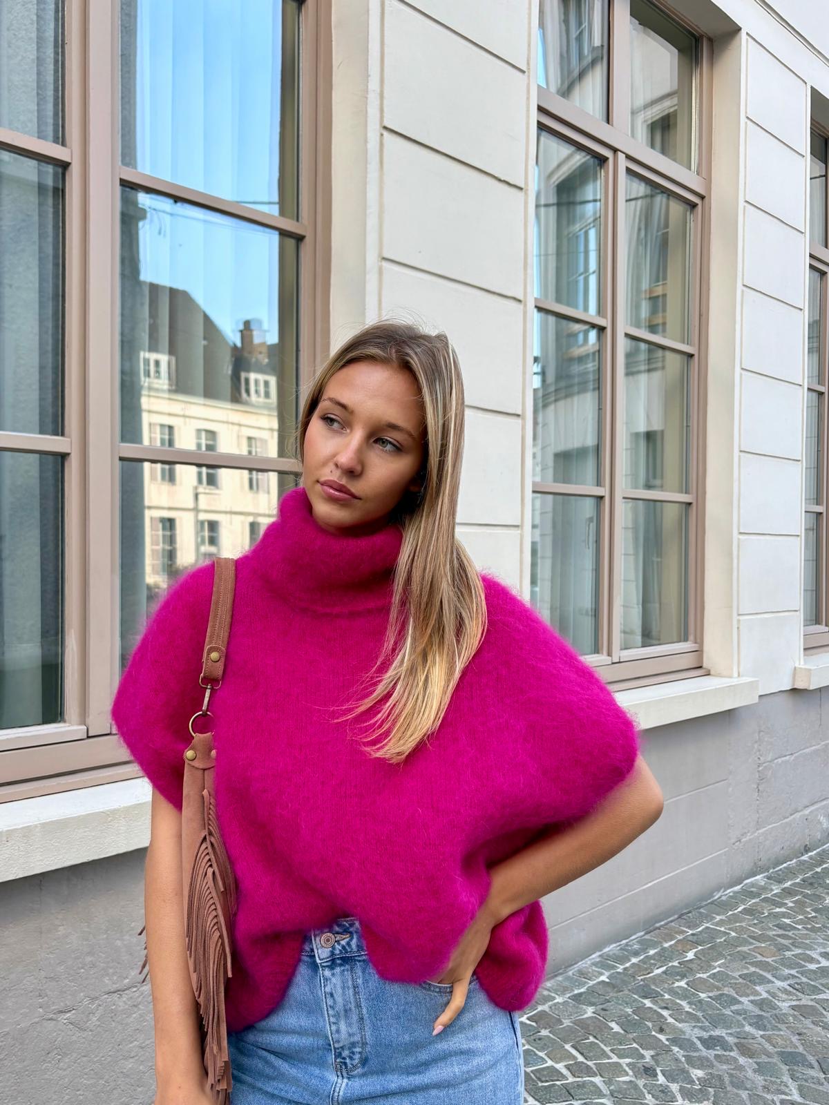 Pull framboise - LOANA