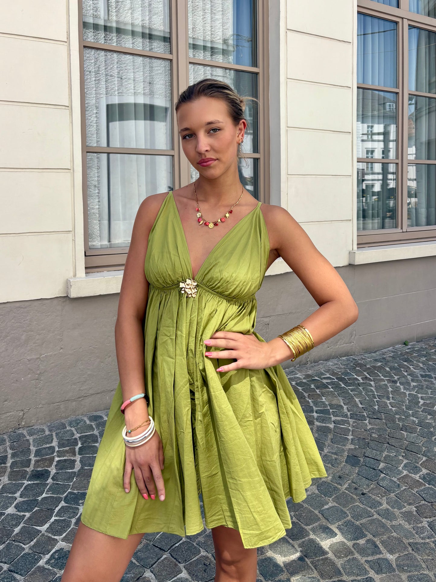Robe verte - TANIA