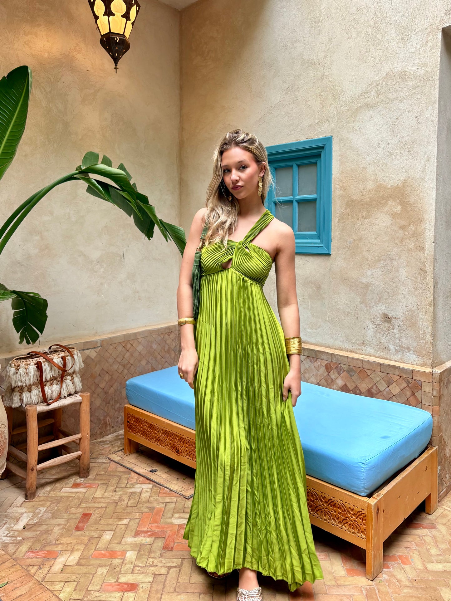 Robe verte - ILYANA